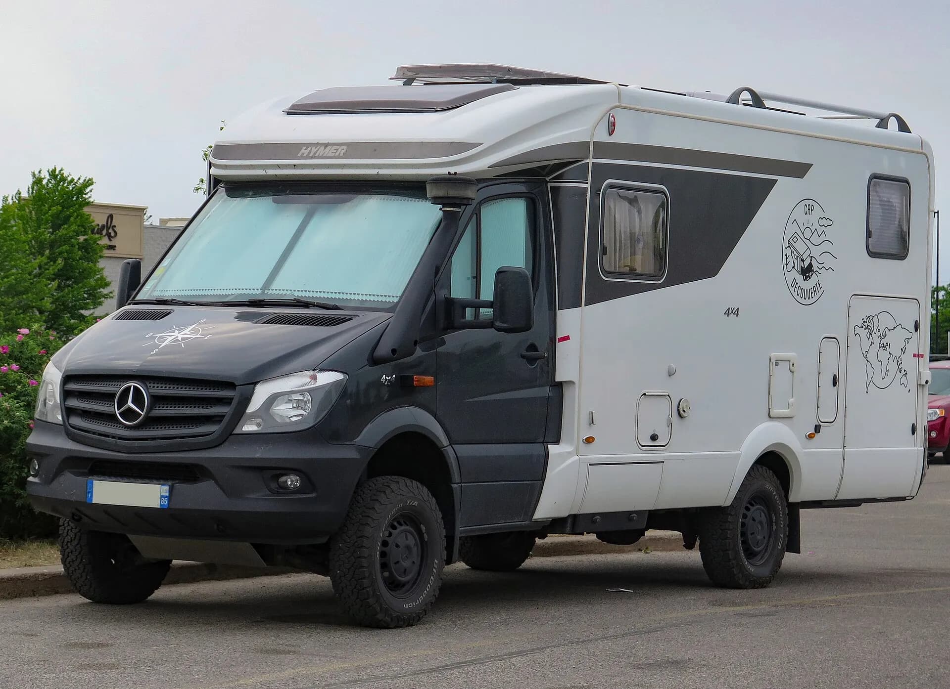 Hymer Wohnmobil auf Mercedes Sprinter